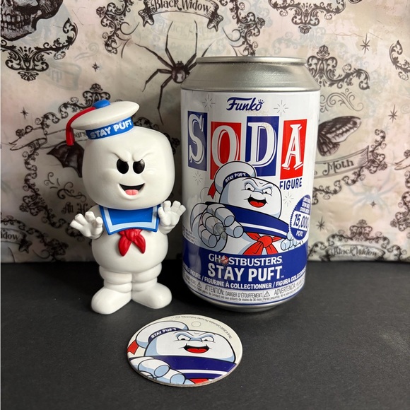 Ghostbusters Stay Puft Common Funko Soda Vinyl Figure 12,500 Pieces - Picture 1 of 2